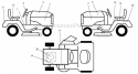 Part Location Diagram of 156868 Husqvarna Decal Instruction Operat